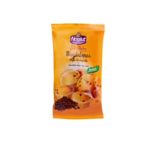 Magdalenas Chips chocolate Santiveri