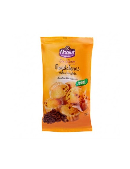Magdalenas Chips chocolate Santiveri