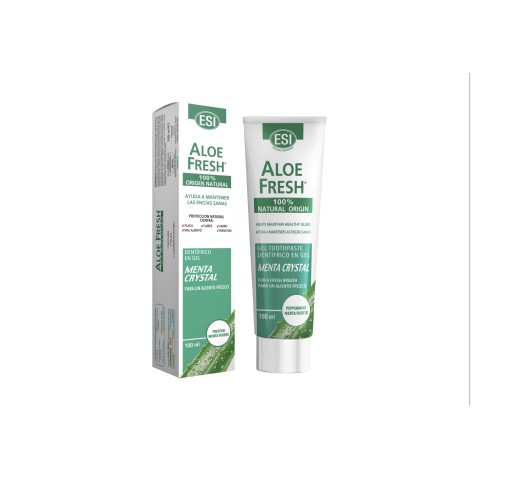 Dentífrico Aloe Fresh sin Fluor menta cristal Esi