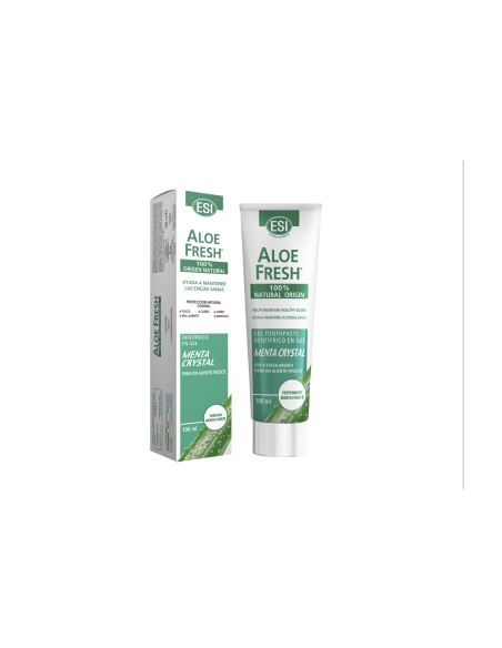 Dentífrico Aloe Fresh sin Fluor menta cristal Esi