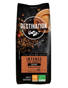 Café en grano intenso Arábica puro orgánico de comercio...