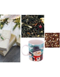 ECO-CAJA 10 REGALO TAZA NAVIDAD CON DOS INFUSIONES