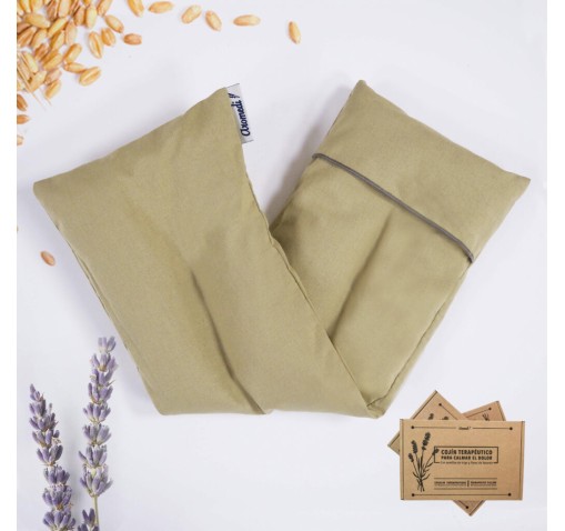 Cojín - saco térmico con semillas para calmar...