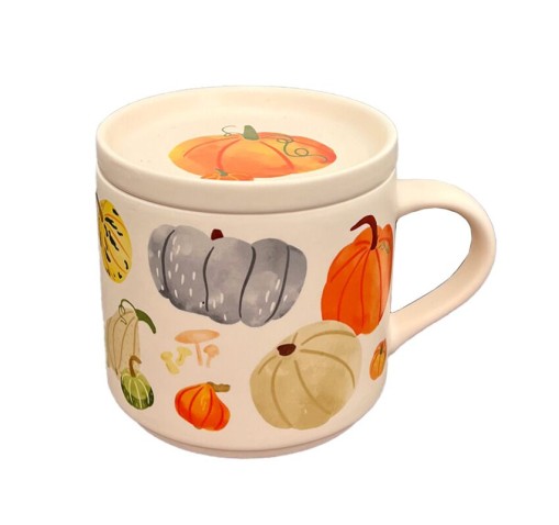Taza con tapa Autumn Harvest