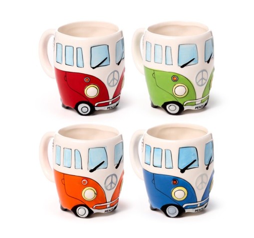 Taza cerámica modelo 3D Camper