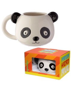 Taza cerámica 3D Oso Panda