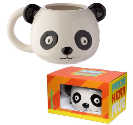 Taza cerámica 3D Oso Panda