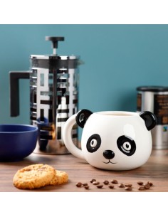 Taza cerámica 3D Oso Panda 2