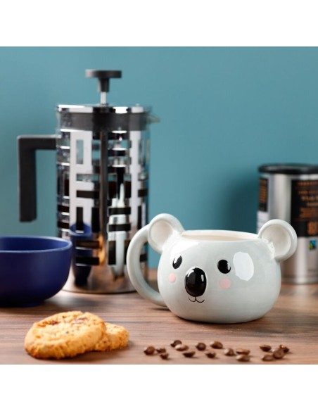 Taza de cerámica 3 D Koala