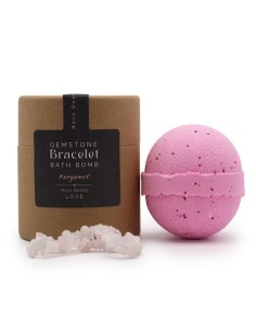 Bomba de baño con regalo Pulsera de minerales
