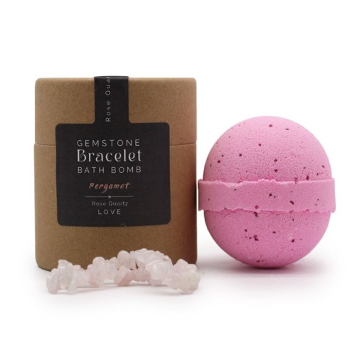 Bomba de baño con regalo Pulsera de minerales