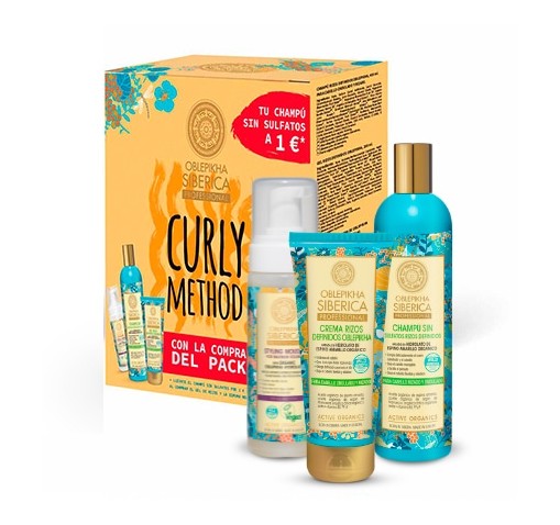 Pack Rizos - Método curly - Oblephika Natura...