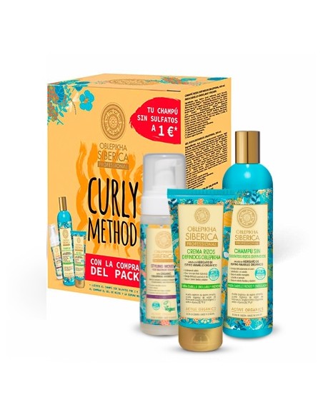 Pack Rizos - Método curly - Oblephika Natura Siberica