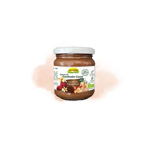 Crema de cacahuete y cacao bio - Granovita