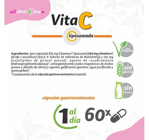 Vitamina C Liposomada - Pinisan