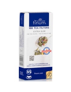 Filtros de papel xs 100 bolsitas Finum