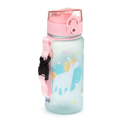 Botella infantil inastillable unicornio mágico