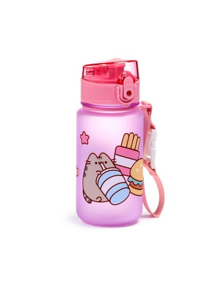 Botella de Agua Infantil Inastillable - Gato Pusheen