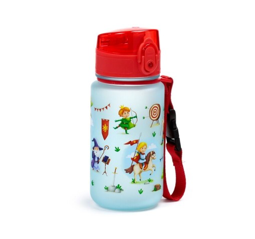 Botella de Agua Infantil Inastillable - Caballeros y Dragones