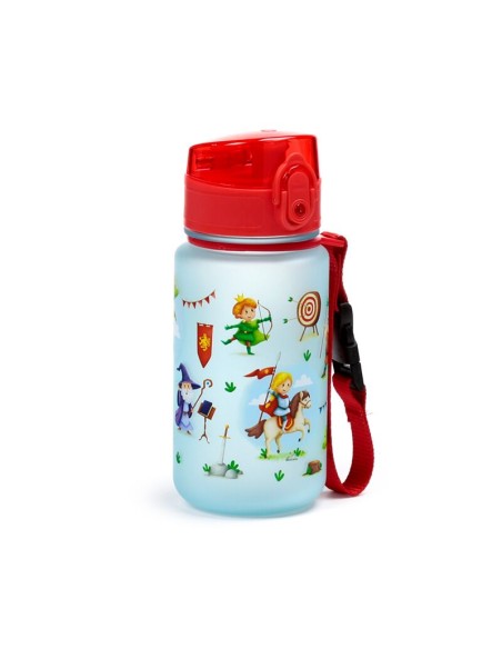 Botella de Agua Infantil Inastillable - Caballeros y Dragones
