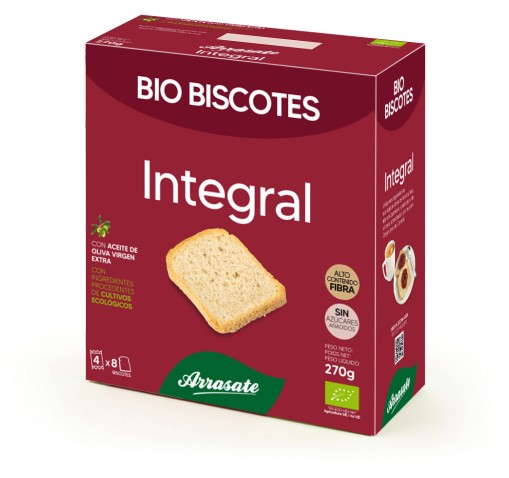 Biscotes Integrales Bio 270 Gr Arrasate
