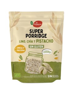 Superporridge con pistacho - sin gluten - Granero