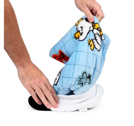 Almohada y Manta de Viaje 2 en 1 - Peanuts Snoopy