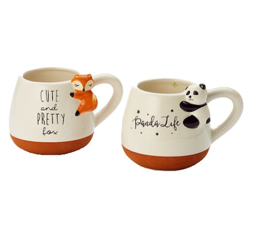 Taza "Willy"  - Panda & Zorro