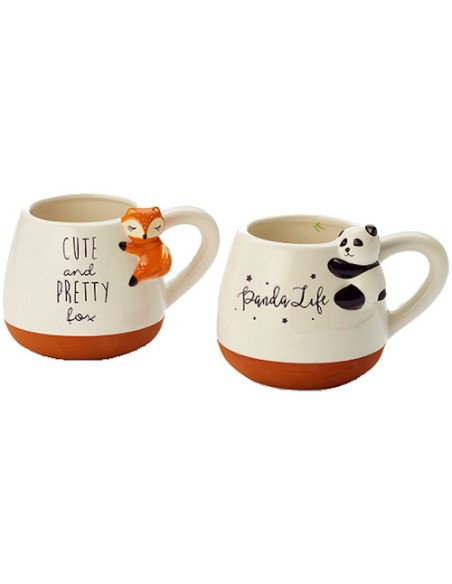 Taza "Willy"  - Panda & Zorro