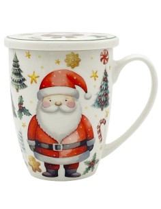 Taza con filtro Santa Claus