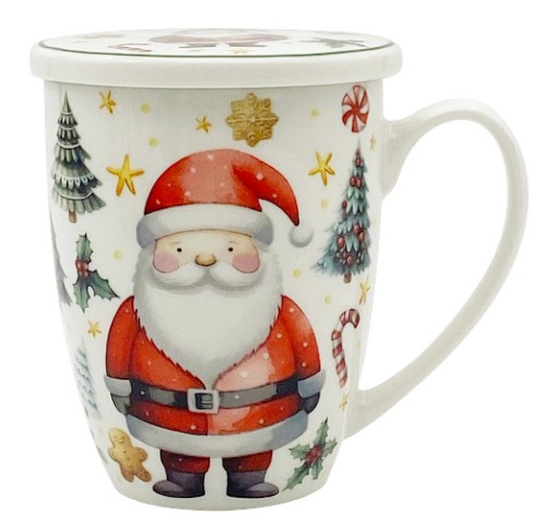 Taza con filtro Santa Claus