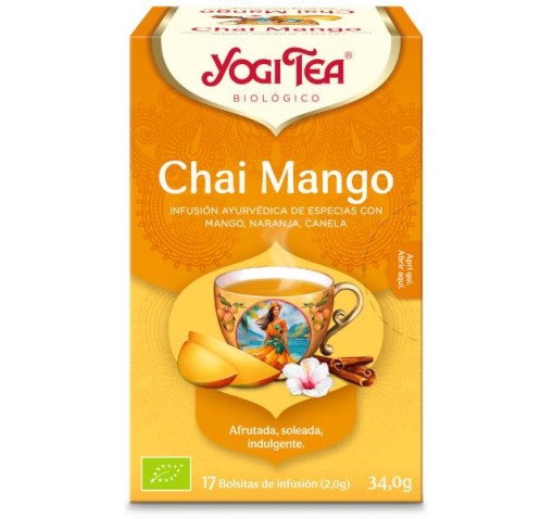 Chai Mango Yogui tea