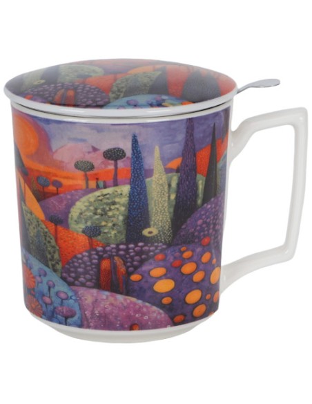 Taza infusión modern-hills porcelana