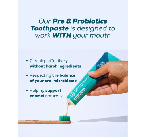 Dentífrico pre&probióticos con Hidroxiapatita -...