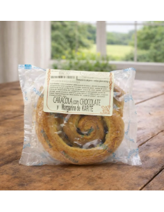 Caracola con Chocolate y Margarina de Karité Biogredos