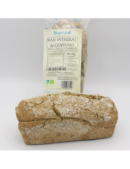 Pan integral de Centeno Biogredos