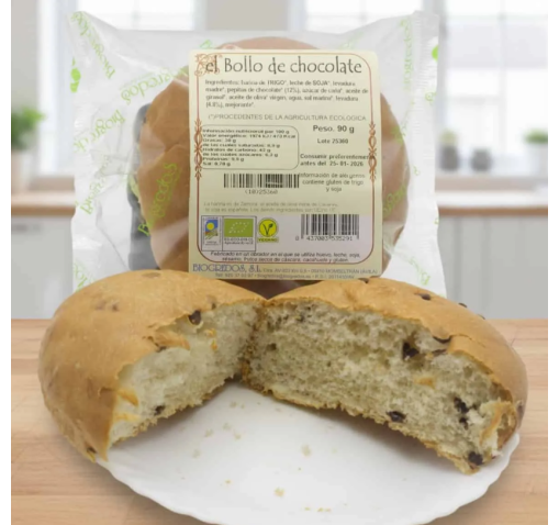 Bollo de chocolate - Biogredos
