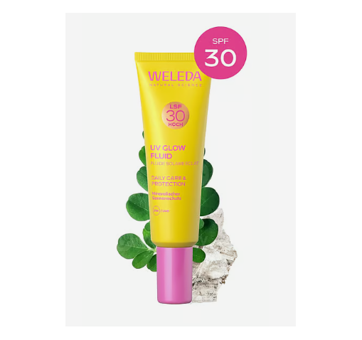 Crema Fluida solar Glow Spf 30 - Weleda