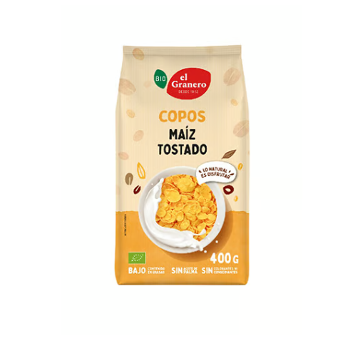 COPOS DE MAÍZ TOSTADO GRANERO INTEGRAL