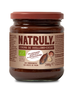 Crema avellanas cacao bio - Natruly