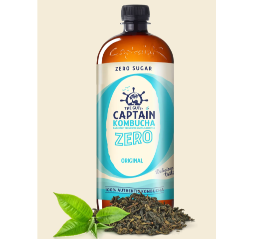 Kombucha 0% zero 1 L - Captain