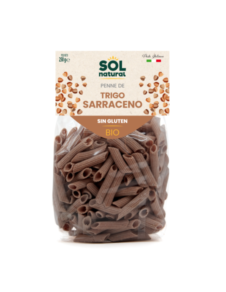 Macarrones trigo sarraceno s/gluten - Solnatural