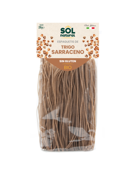 Espaguetis trigo sarraceno sin gluten - Solnatural