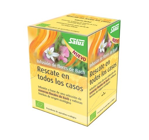 INFUSIÓN FLORES BACH RESCATE  SALUS