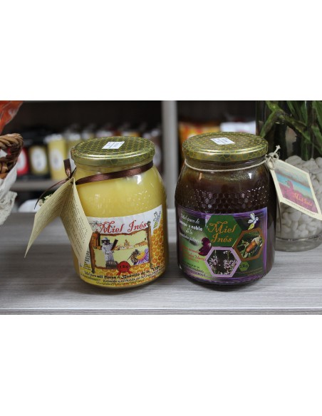MIEL ARTESANAL "INÉS"  MIELFLORES 1 KG