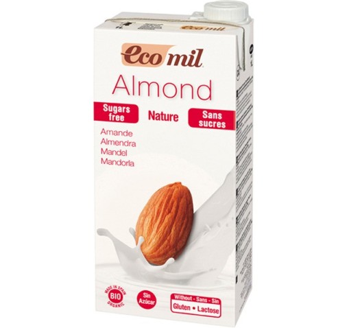 BEBIDA ALMENDRA ECOLÓGICA  SIN GLUTEN ECOMIL