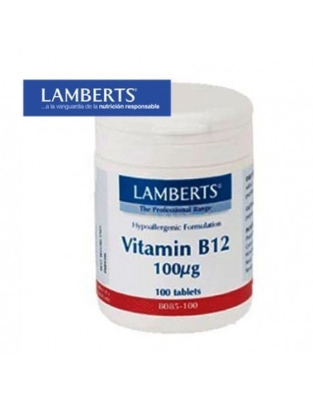 VITAMINA B12 100ug LAMBERTS
